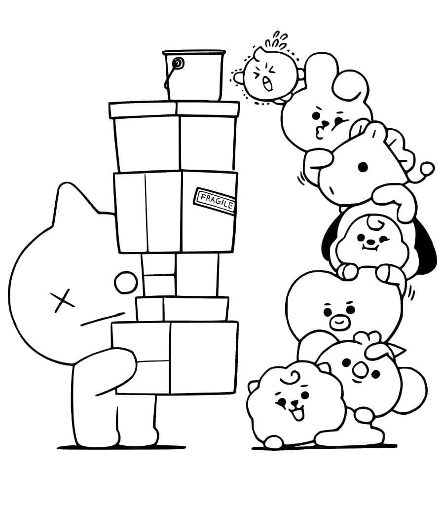 Karakter dari BT21