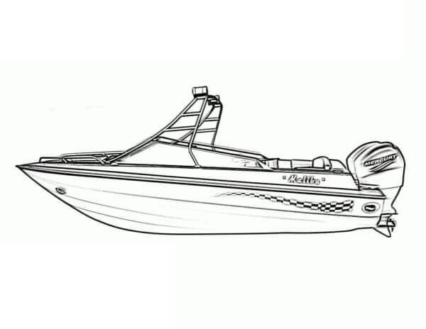 Perahu Motor Malibu
