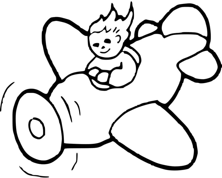 Pesawat yang Dapat Dicetak untuk Anak-Anak