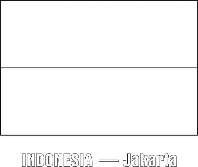 Bendera Indonesia yang Dapat Dicetak Gratis