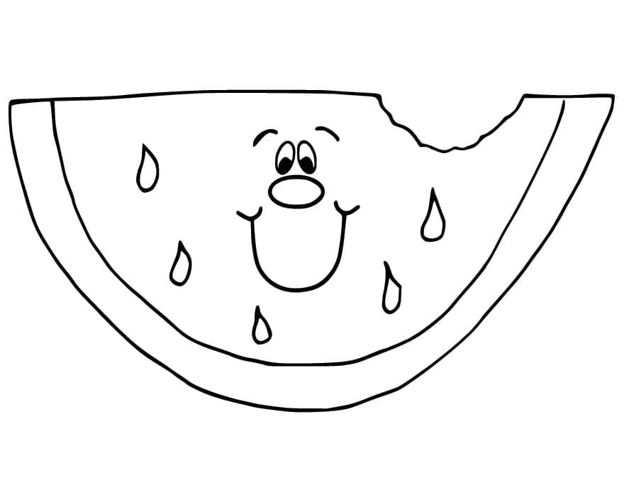 Irisan Semangka Tersenyum