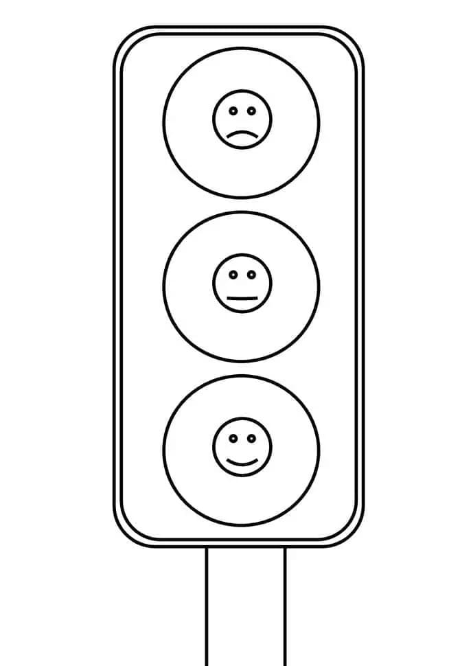 Lampu Lalu Lintas Emoji