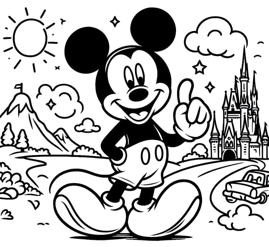 Mickey Mouse dan Kastil