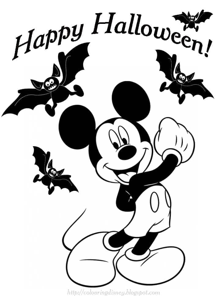 Mickey Mouse Disney Halloween