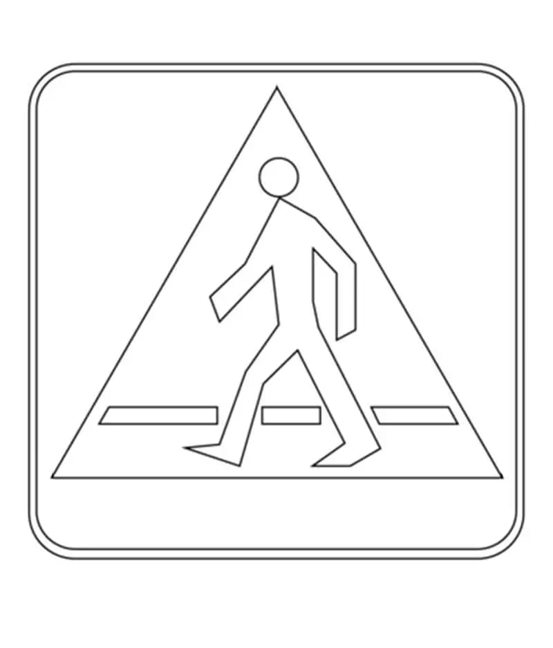 Tanda Penyeberangan Pejalan Kaki