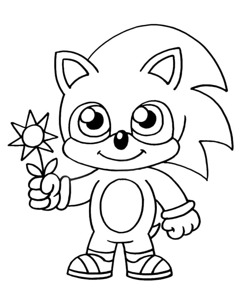 Chibi Sonic yang lucu