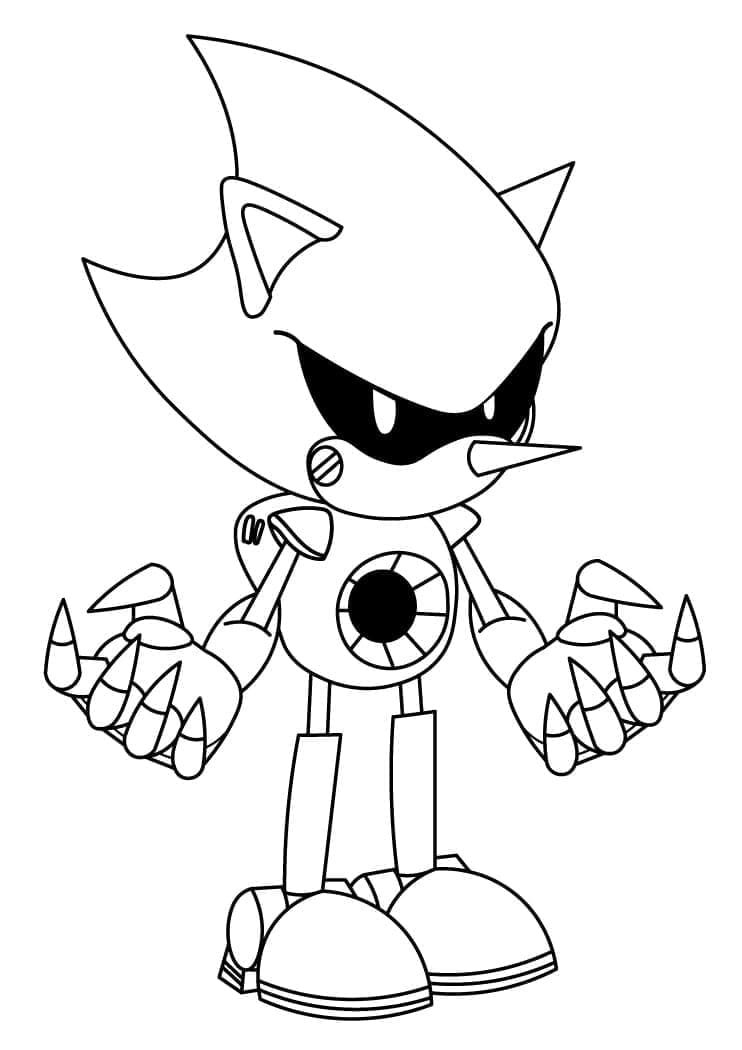 Metal Sonic dari Sonic