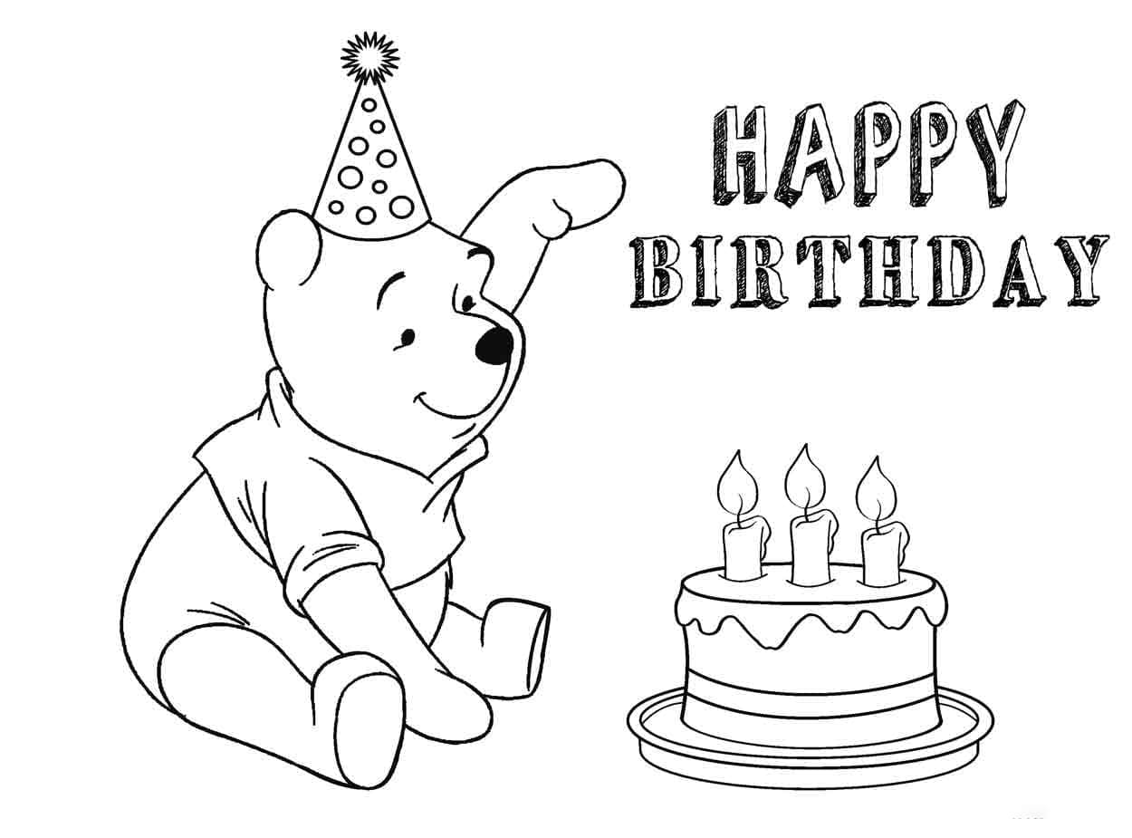 Selamat ulang tahun Winnie si beruang