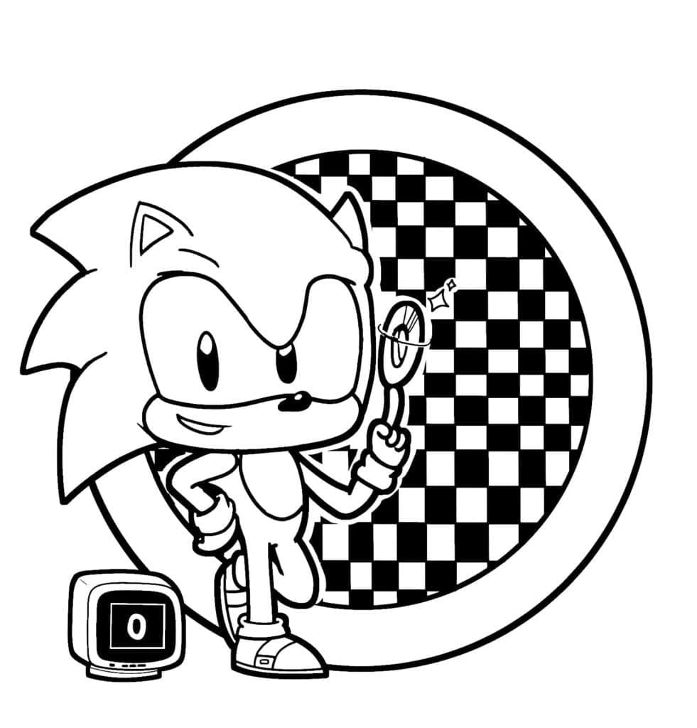 Sonic Kecil yang Dapat Dicetak
