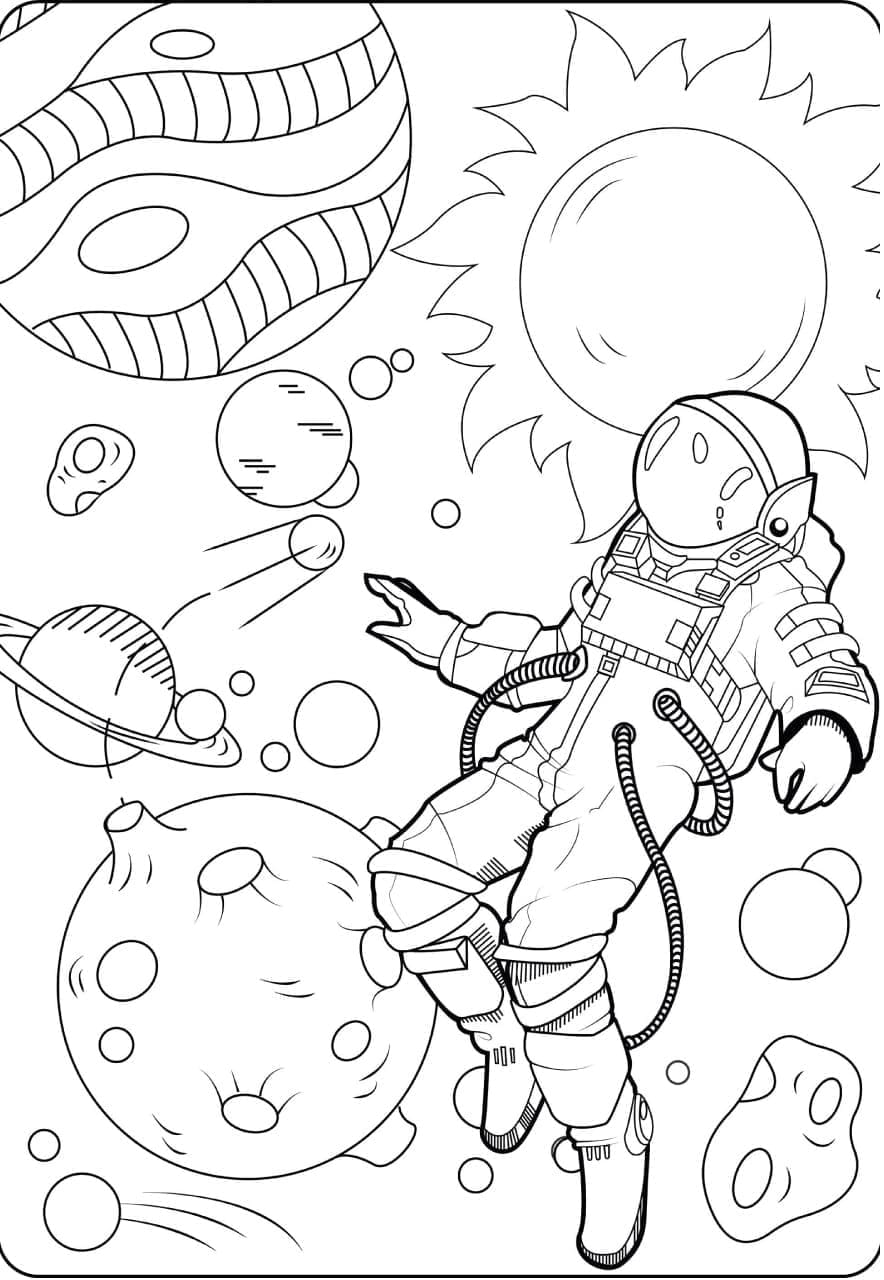 Astronot dan Planet