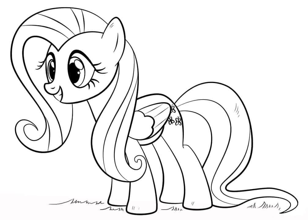 Fluttershy dalam Kuda Poni