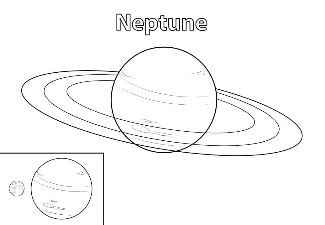 Gambar Planet Neptunus