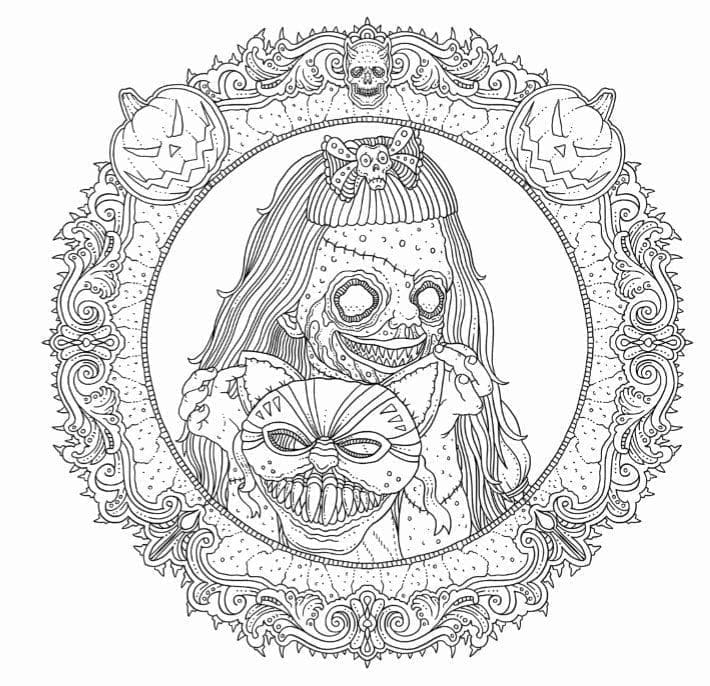 Gambar Seram yang Dapat Dicetak