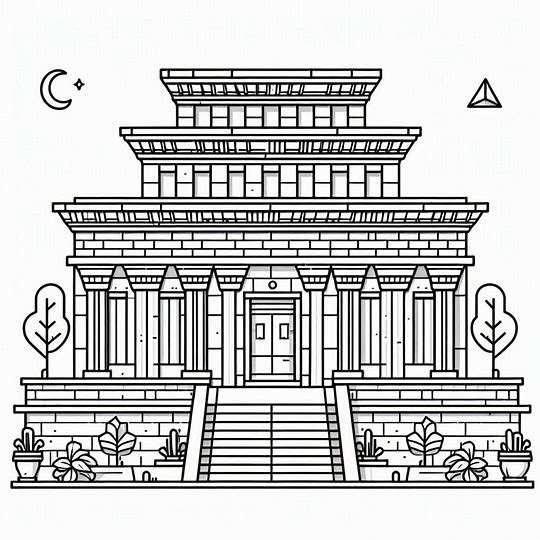 Gedung yang terbuat dari batu