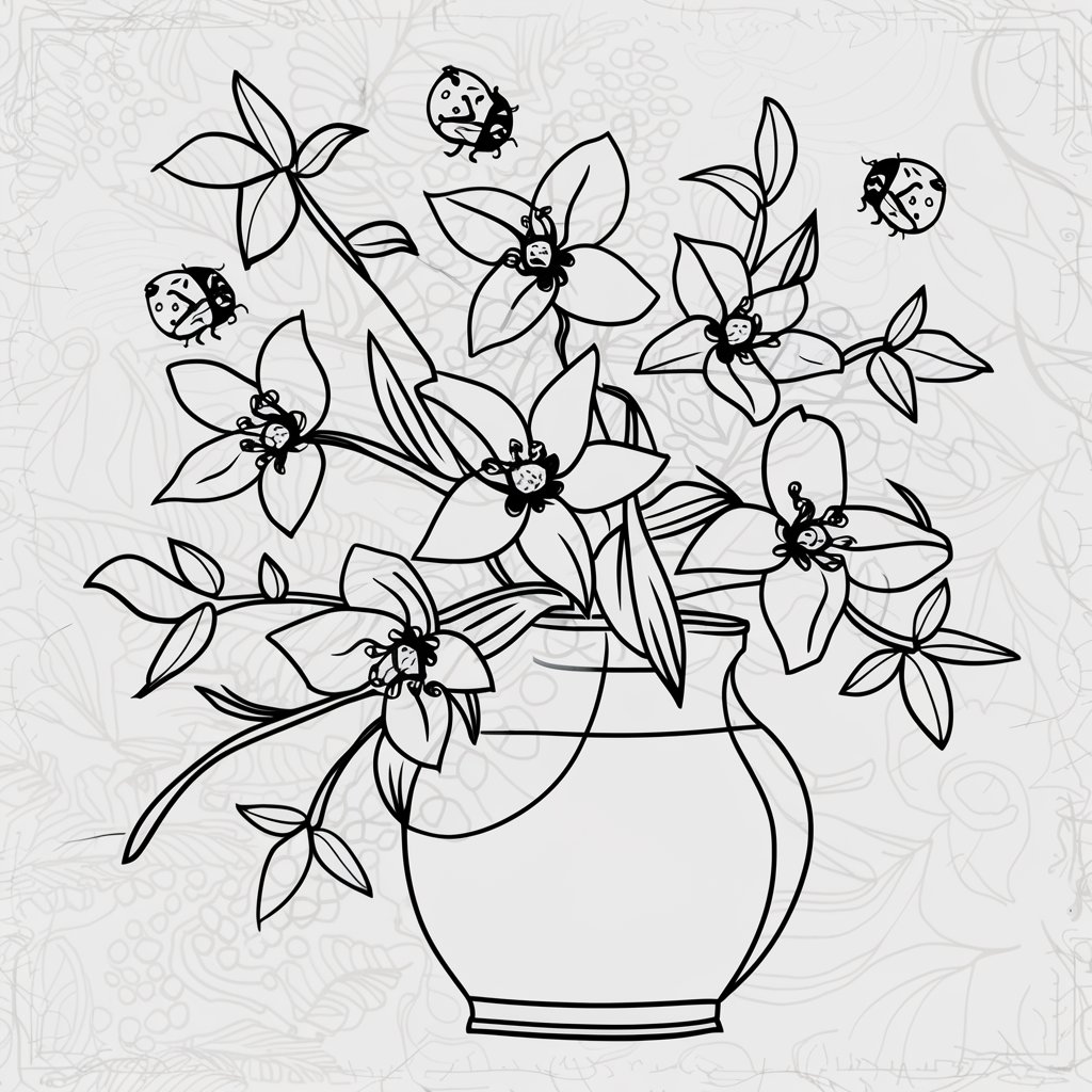 kepik dan vas melati