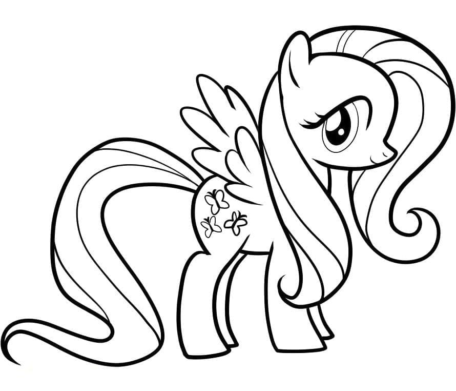 Kuda Poni Fluttershy Lucu