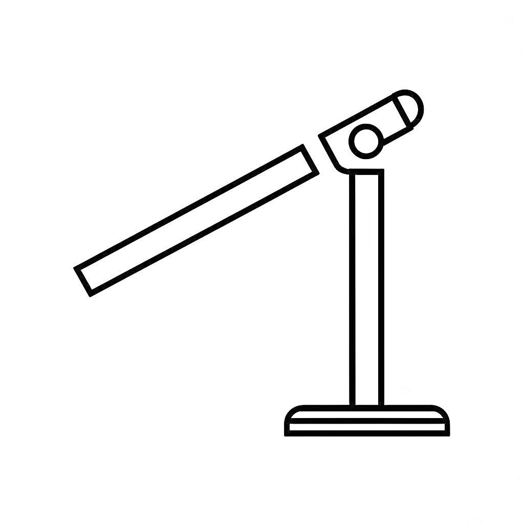 Lampu belajar sederhana