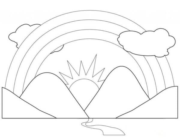 Pelangi dan Senja, Pegunungan