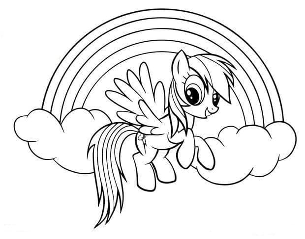 Rainbow Dash dari Kuda Poni