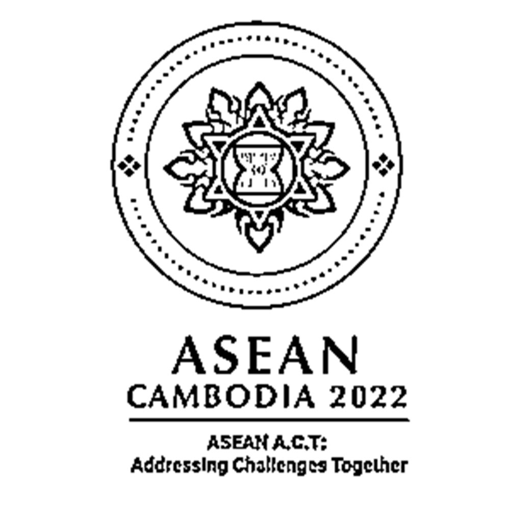 Bendera Asean dalam logo 2022