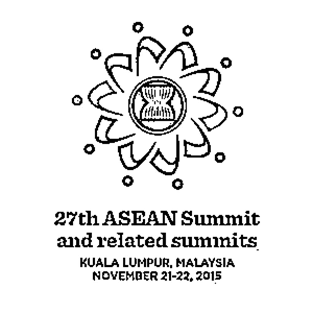 Bendera Asean di logo 2015