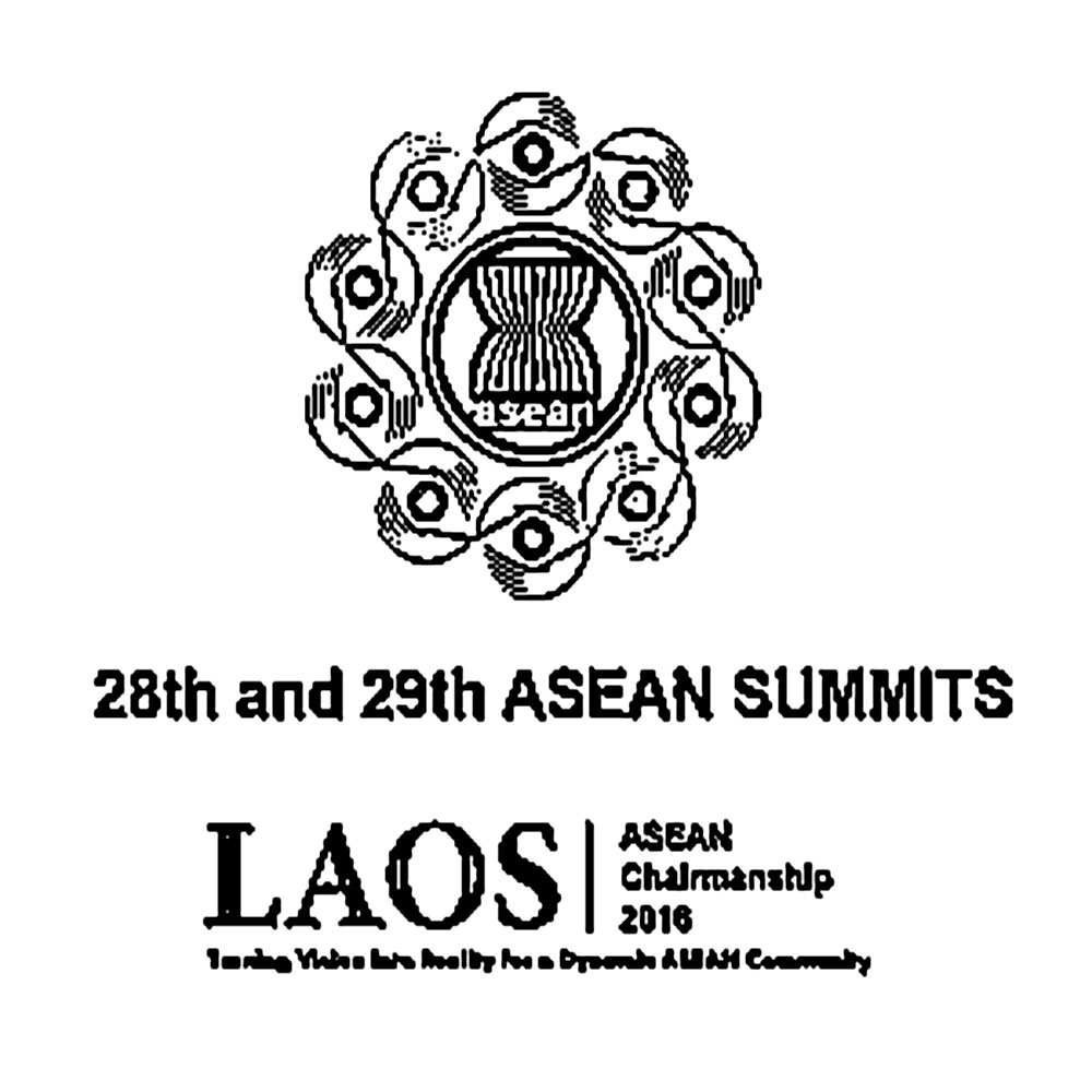 Bendera Asean di logo 2016