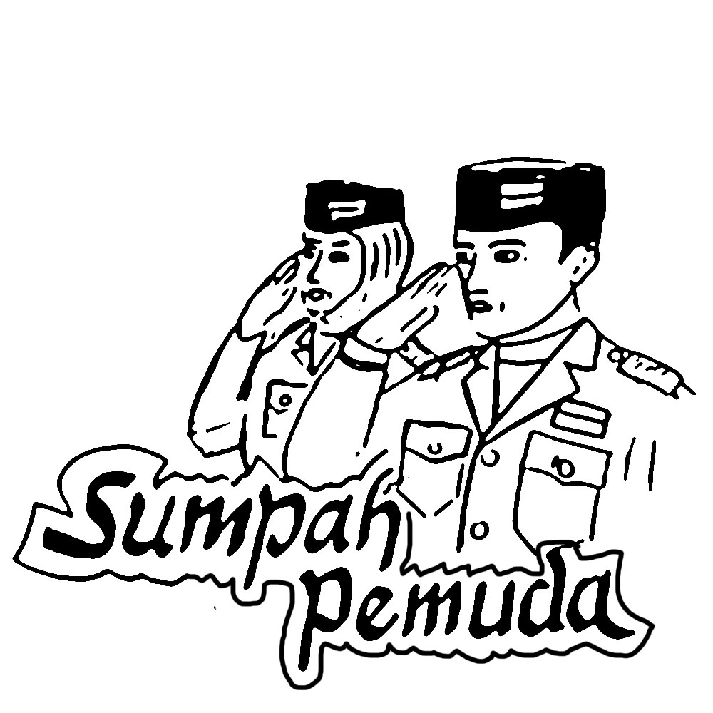 Menggambar Sumpah Pemuda