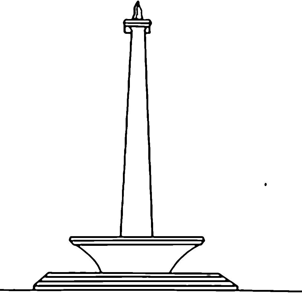 Monumen Nasional Cetak gratis