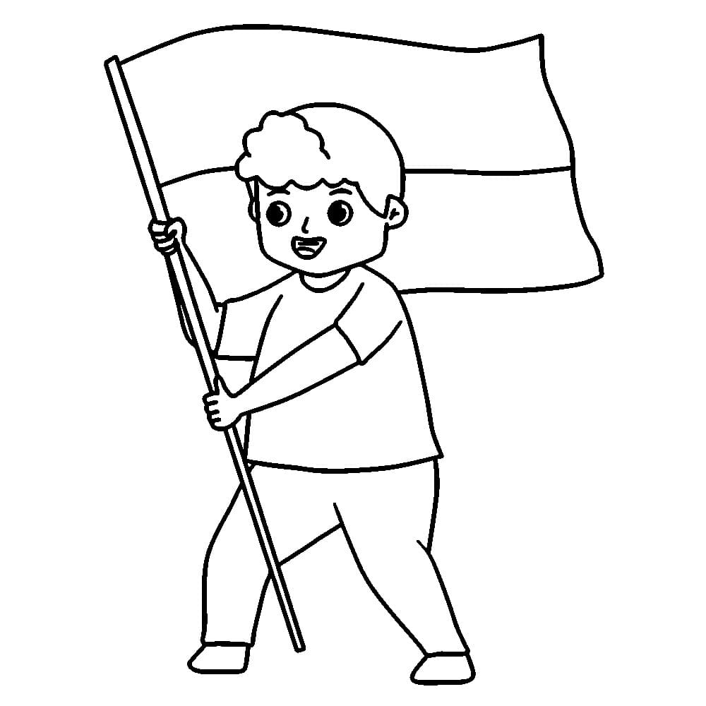 Orang dewasa merayakan Hari Kemerdekaan