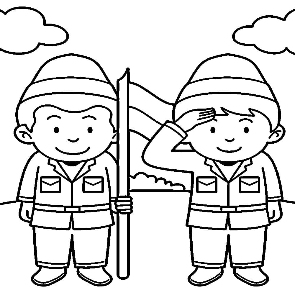 Tentara di Hari Kemerdekaan