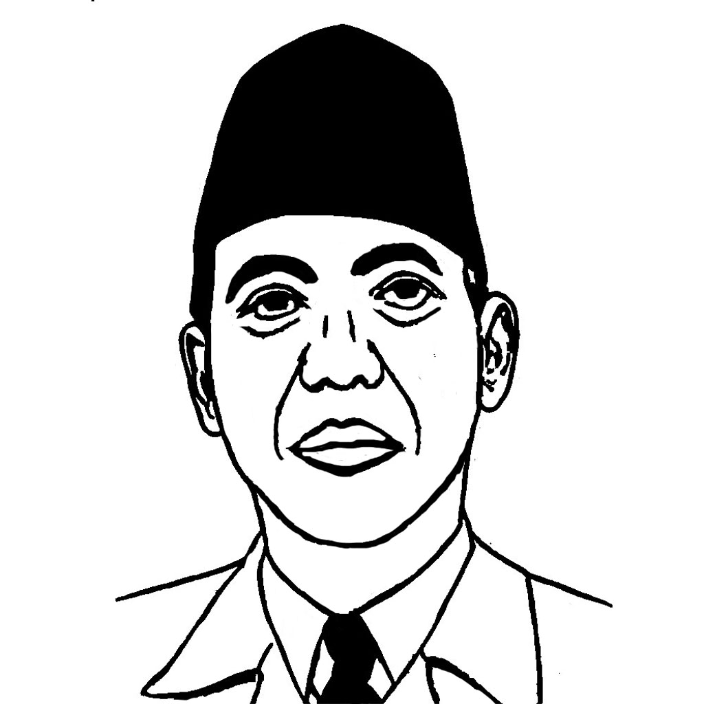 Ir. Soekarno serius
