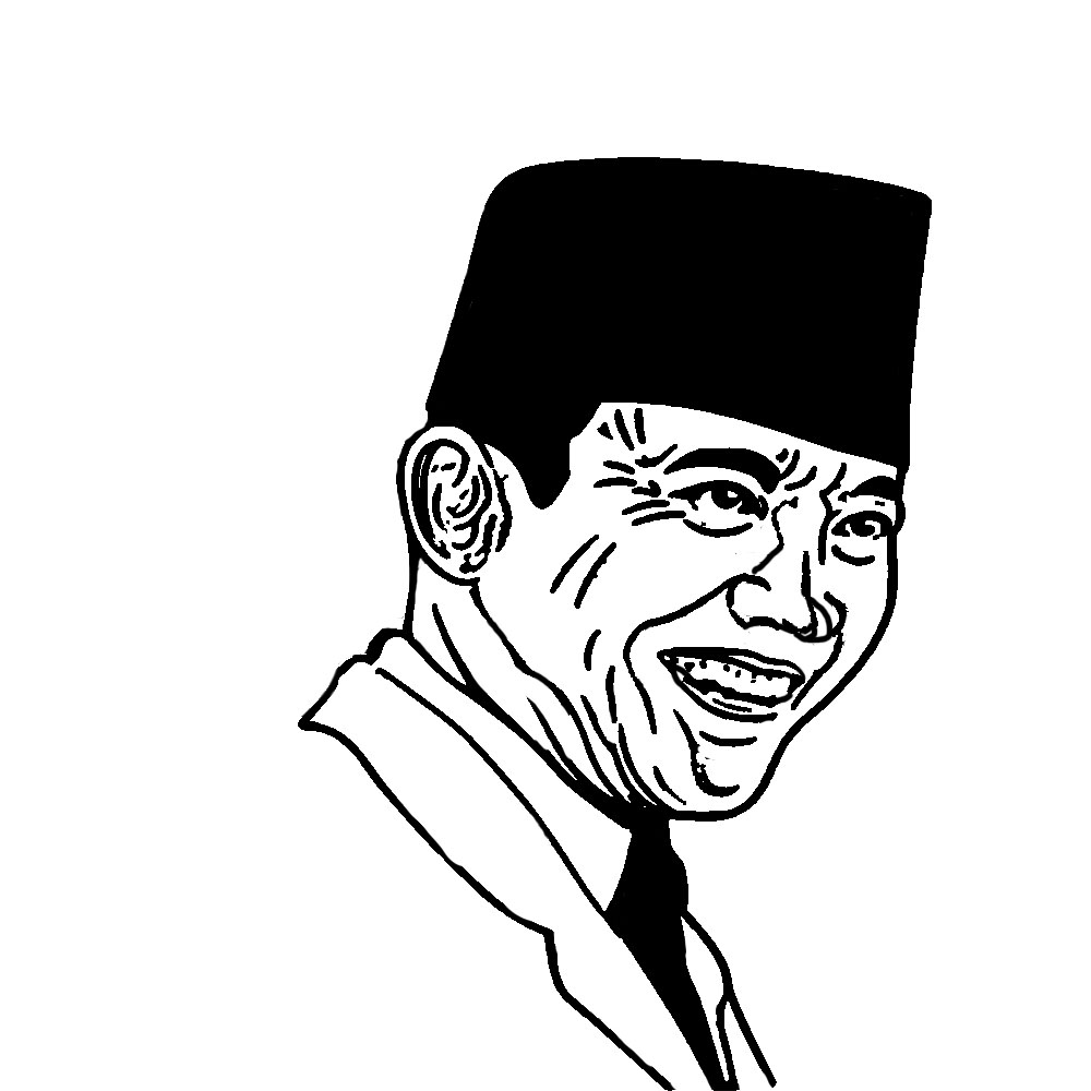 Ir. Soekarno Tersenyum