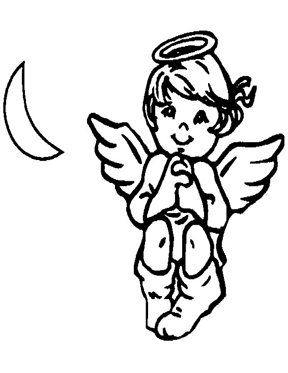 Malaikat kecil itu tersenyum