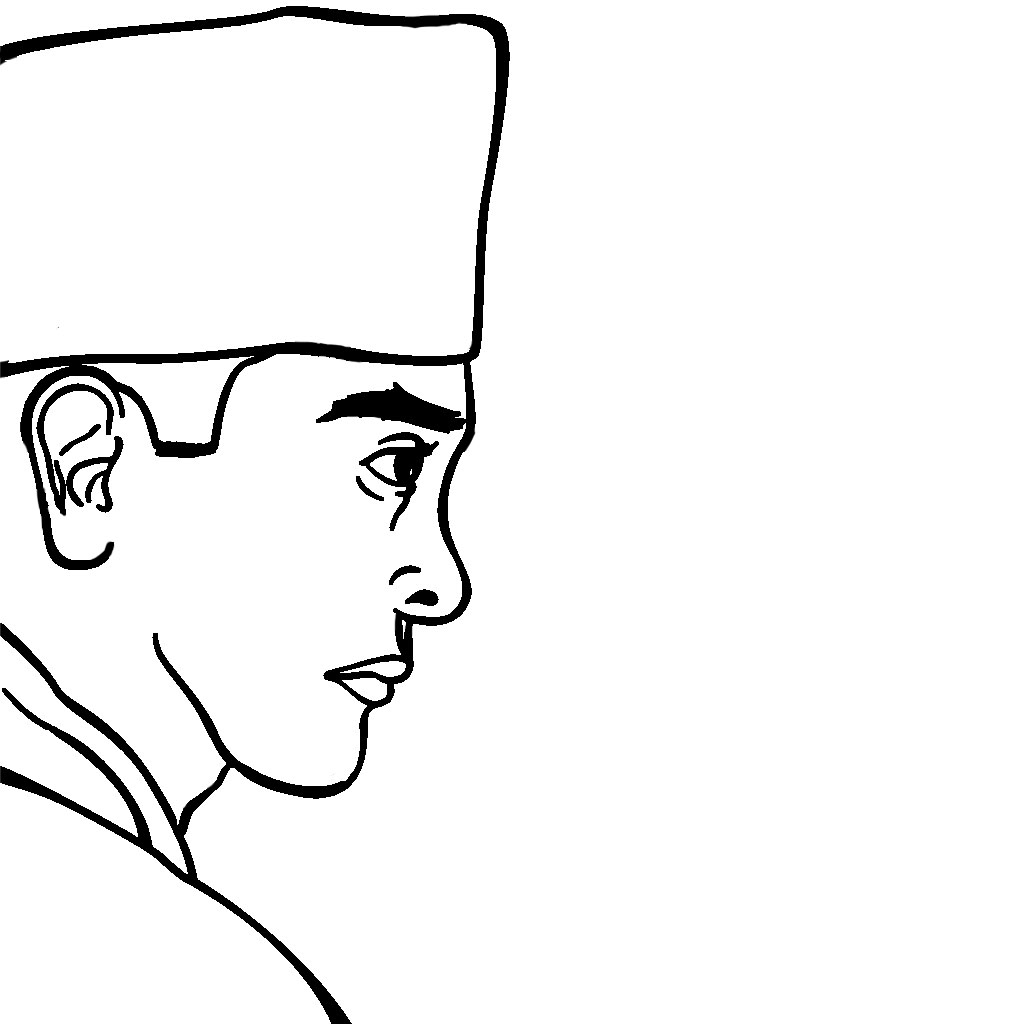 Sorot mata Ir. Soekarno serius