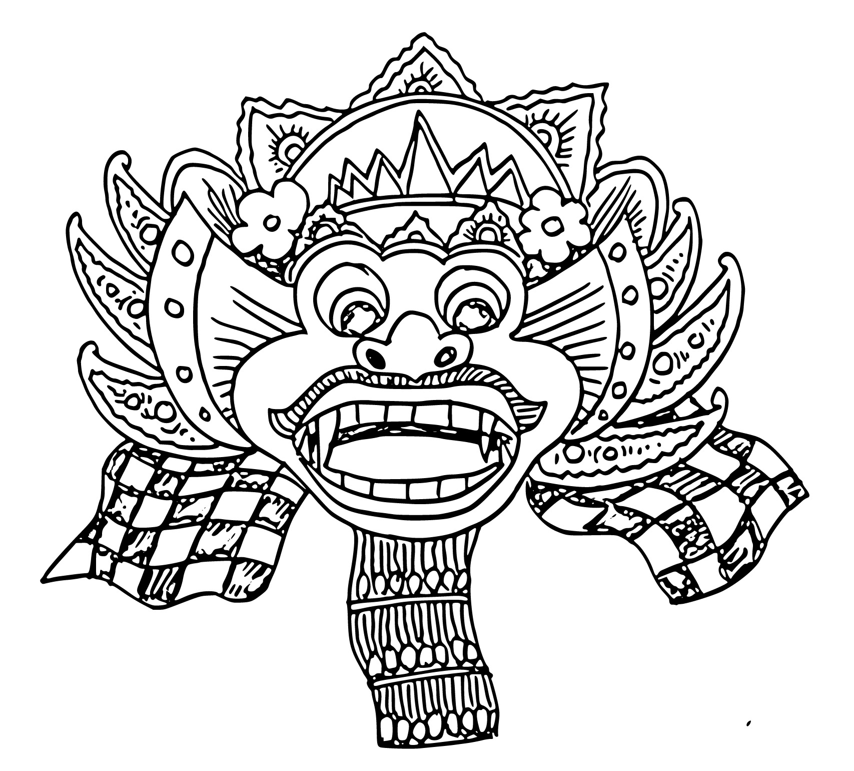 TOPENG BARONG BALI