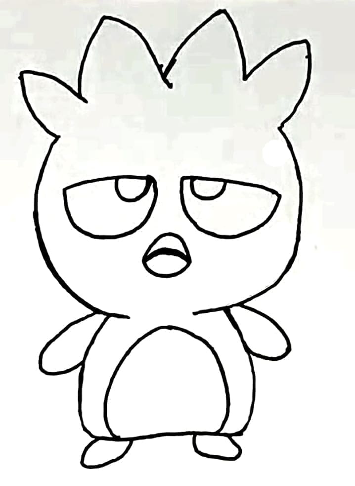 Badtz Maru yang dapat dicetak