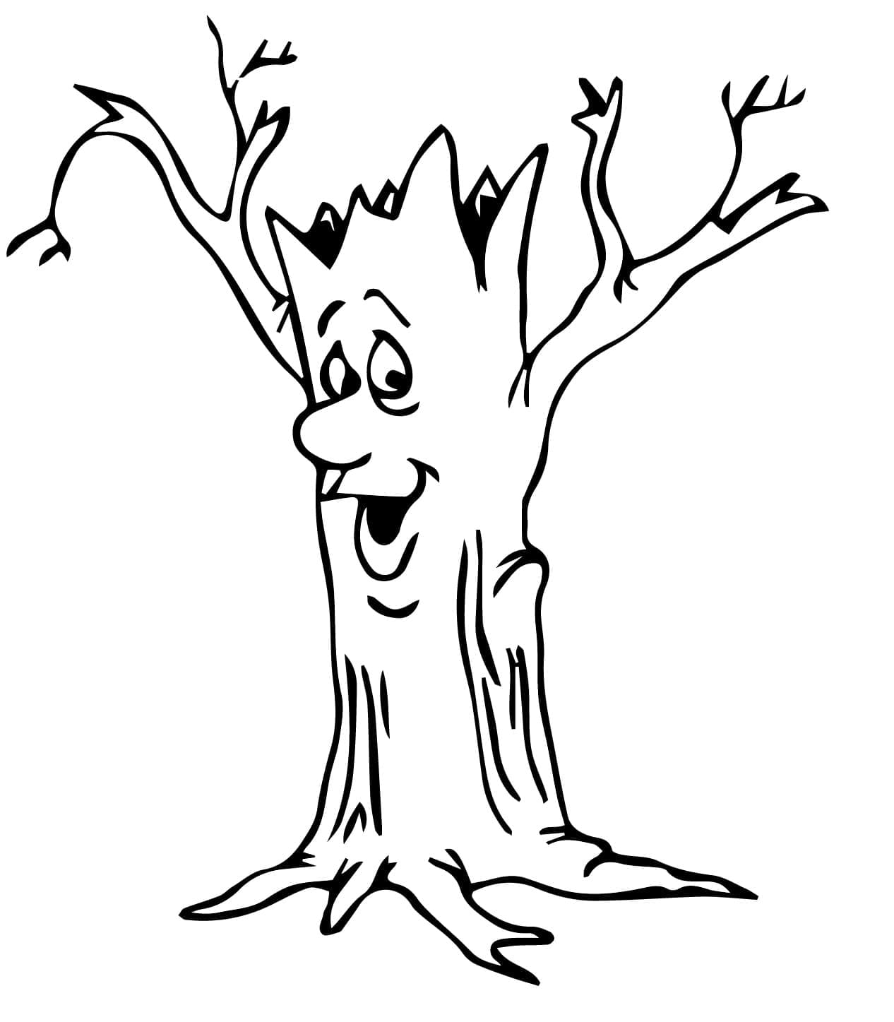 Batang Pohon Animasi