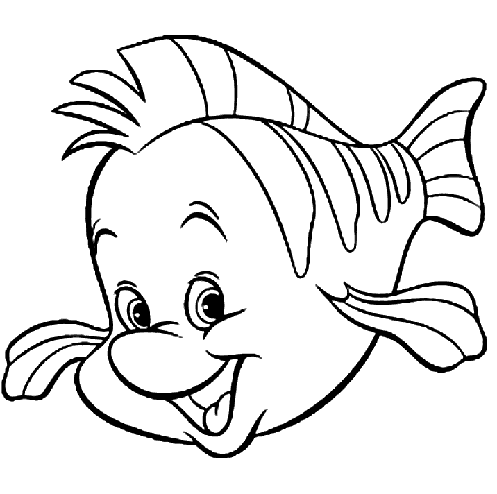 Flounder dari The Little Mermaid