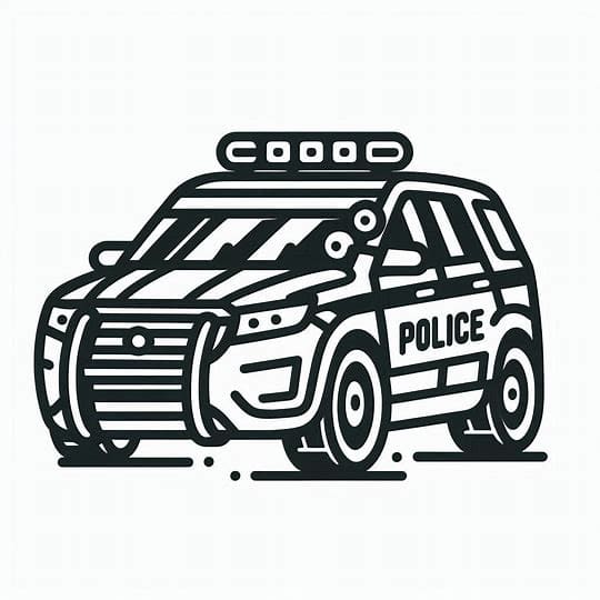 Gambar Mobil Polisi yang bagus