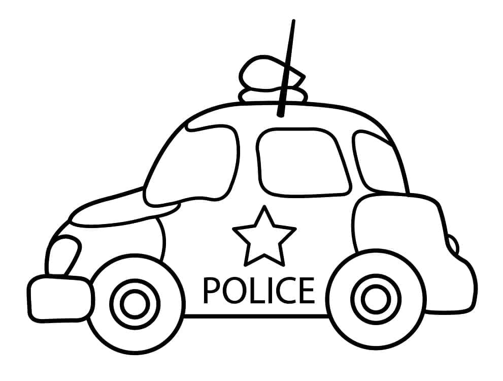 Mobil Polisi Lucu