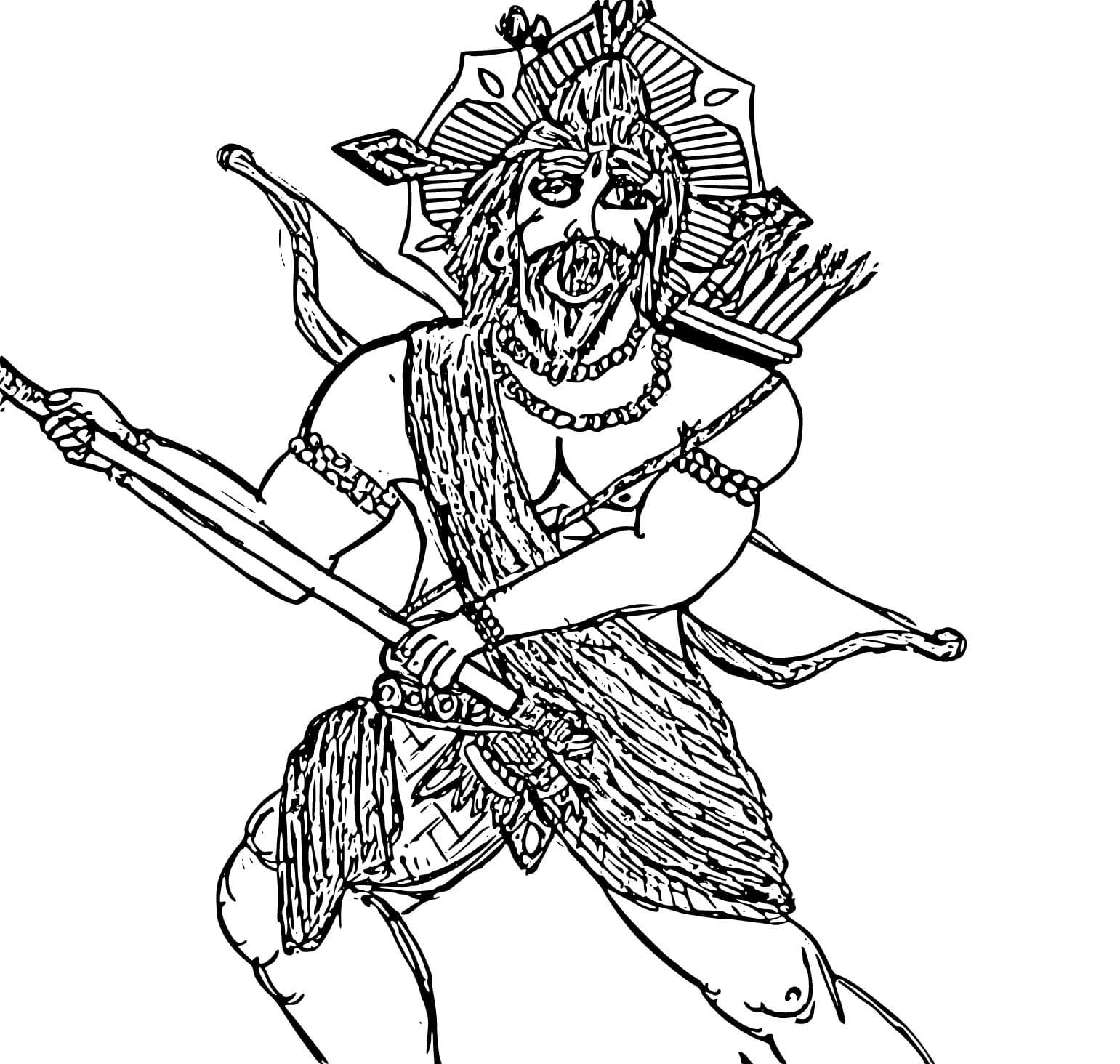 Ogoh Ogoh Parasurama Awatara