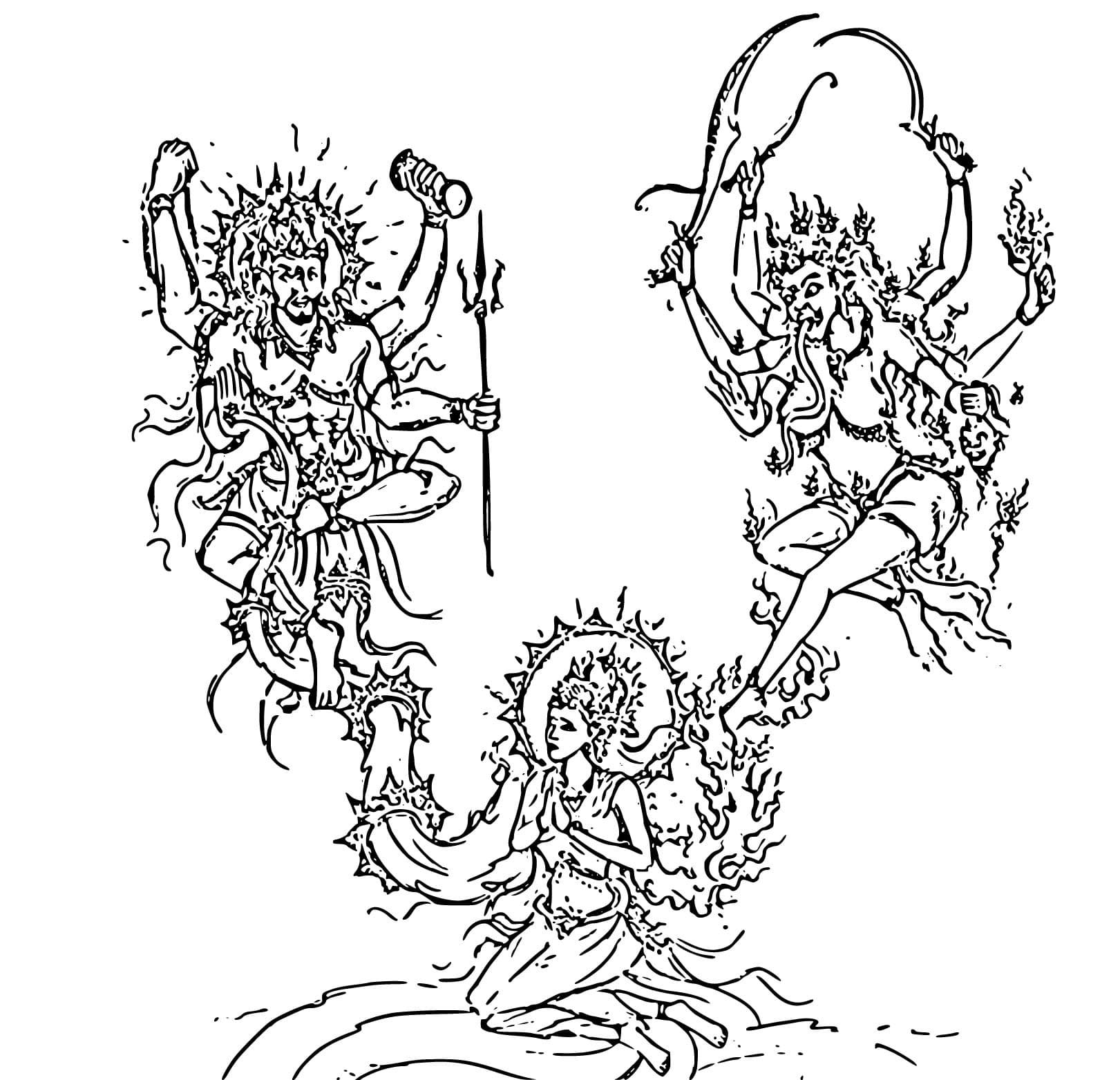 Ogoh Ogoh Pastu Durga