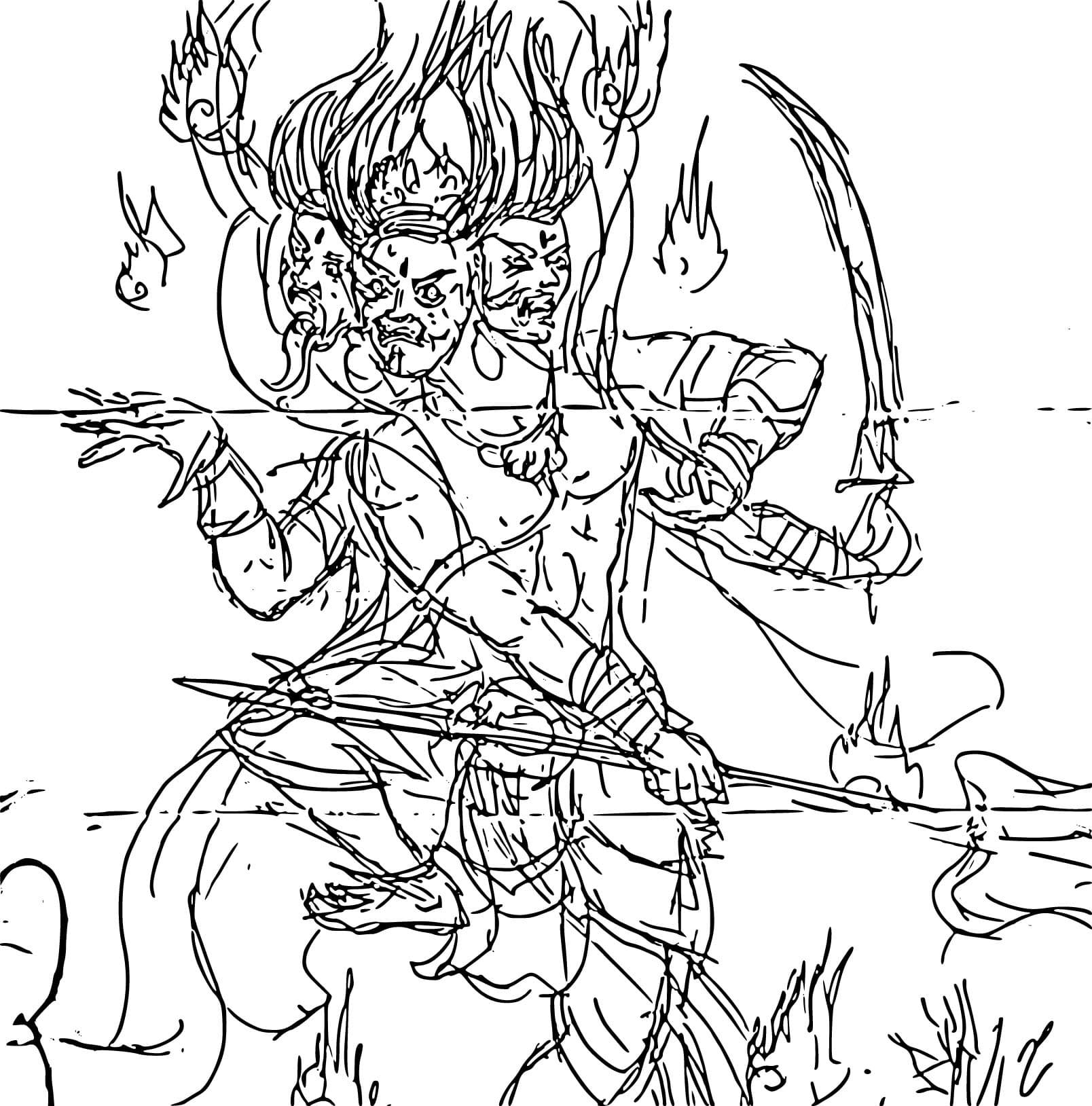 Ogoh Ogoh Sang Kala Geni