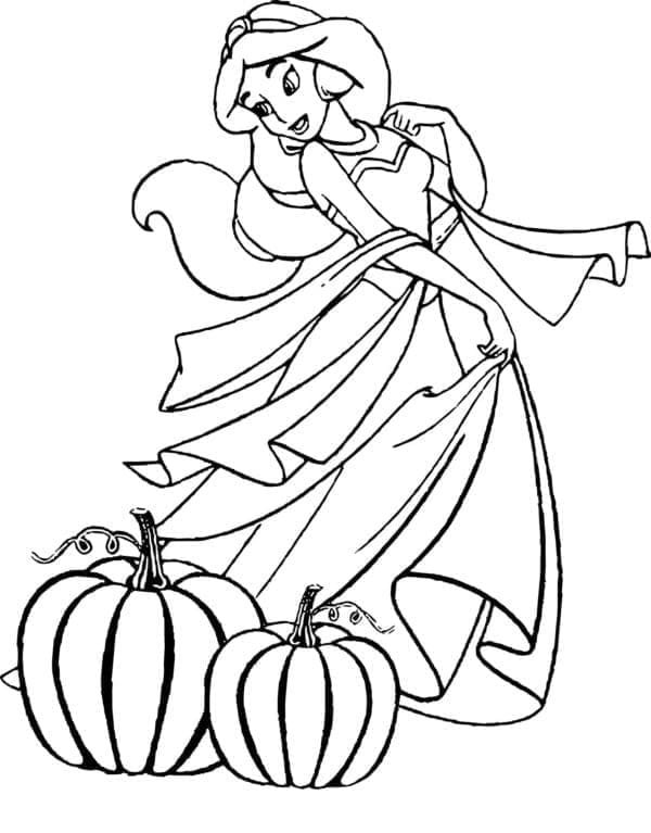 Putri Jasmine Disney Halloween