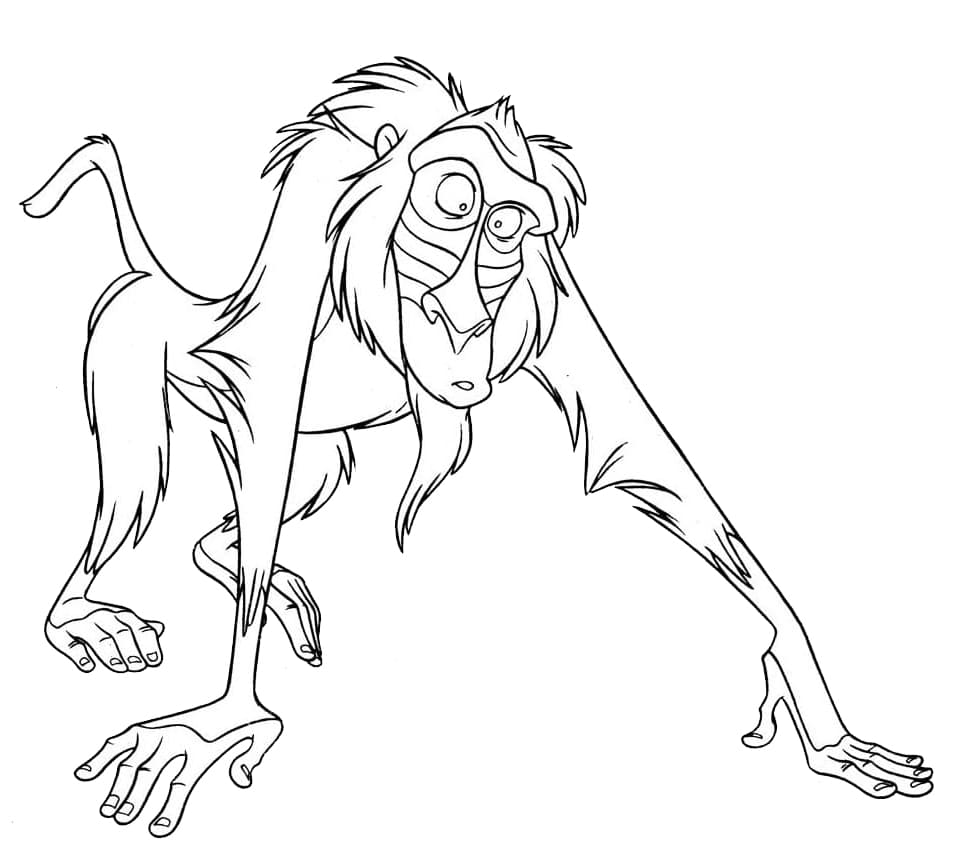 Rafiki dari The Lion King