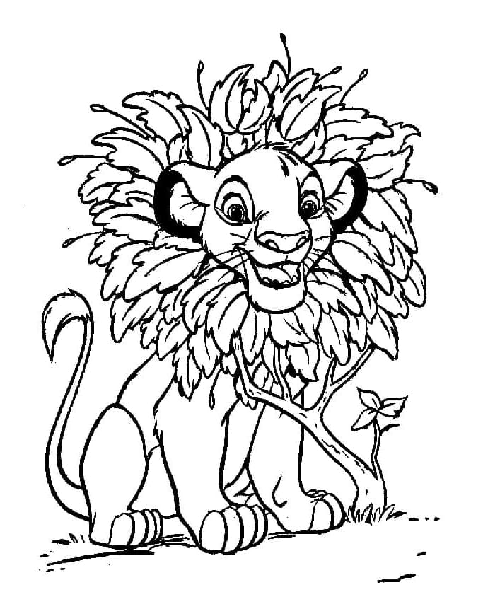 Raja Singa Simba dari The Lion King