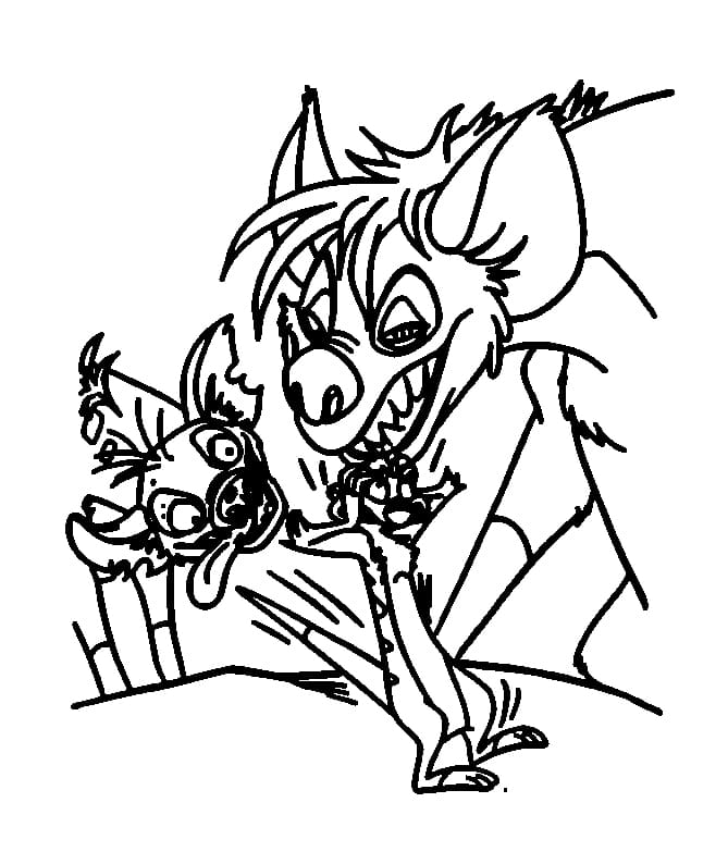 Shenzi dan Banzai dari The Lion King