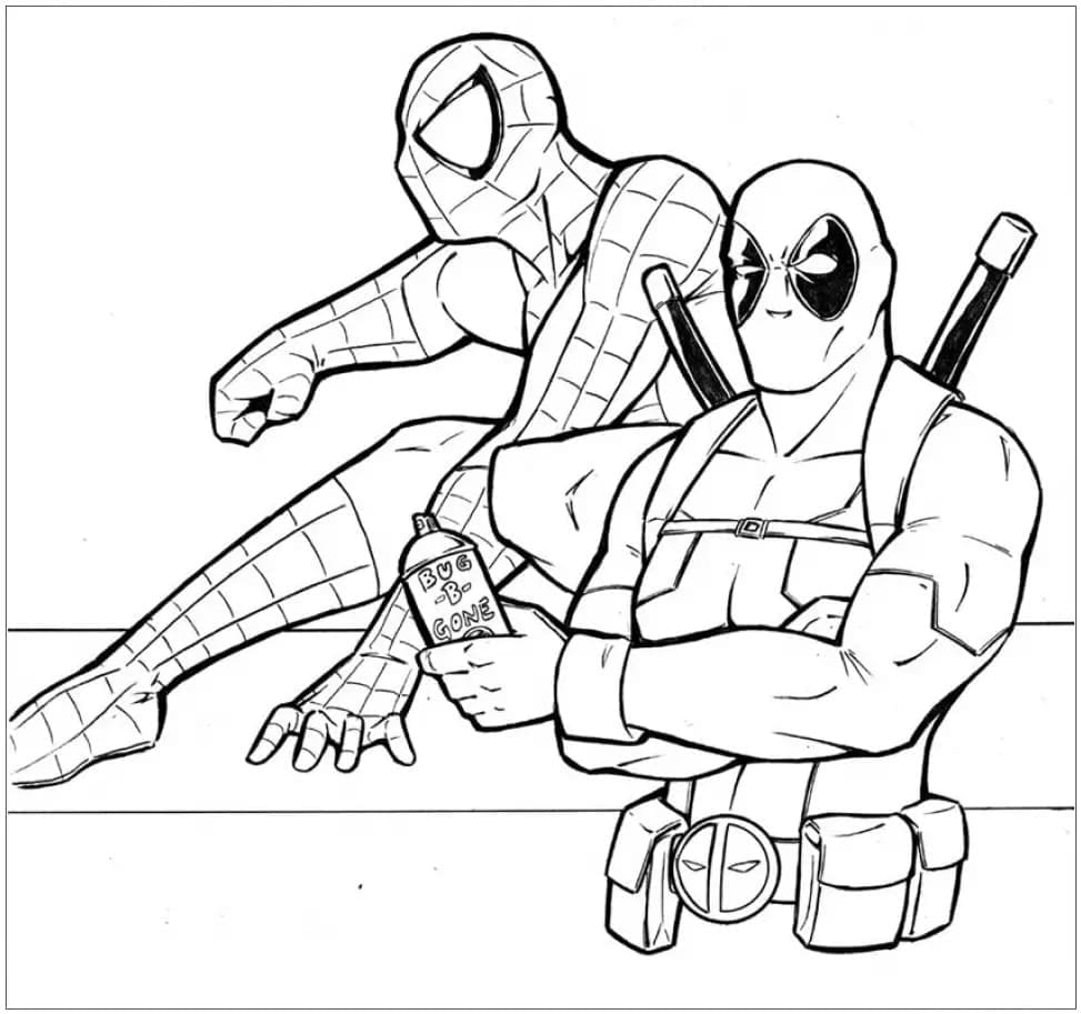 Spiderman dan Deadpool
