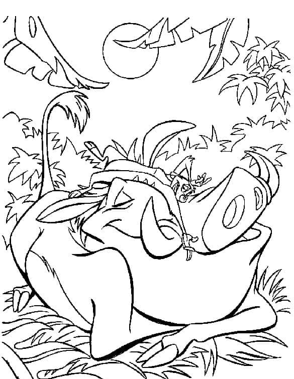 Tempat yang tenang di hutan