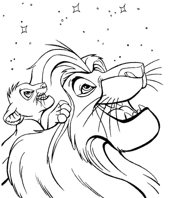 The King Mufasa Dan Simba